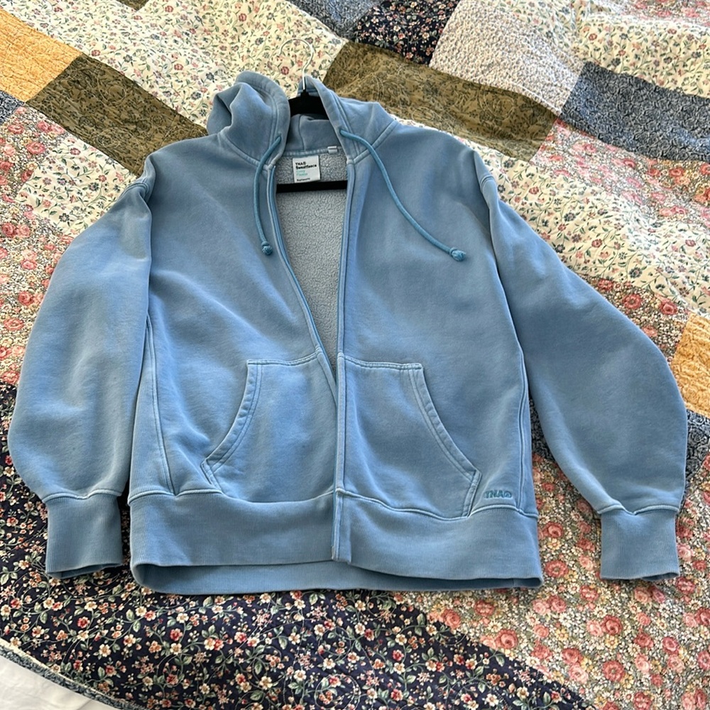 TNA boyfriend fit zip up
